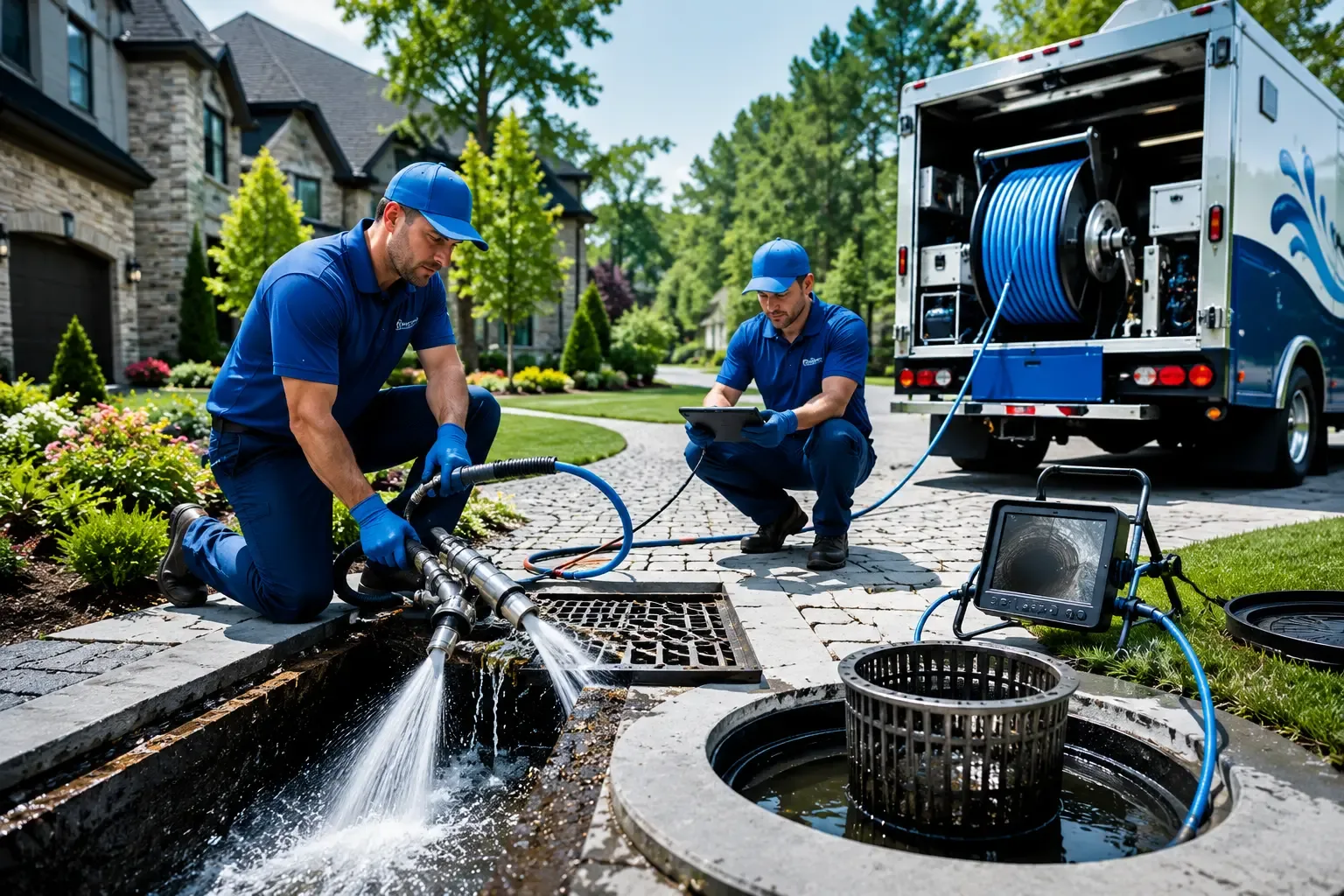 Local outdoor drain cleaning professionals in Griswold, CT